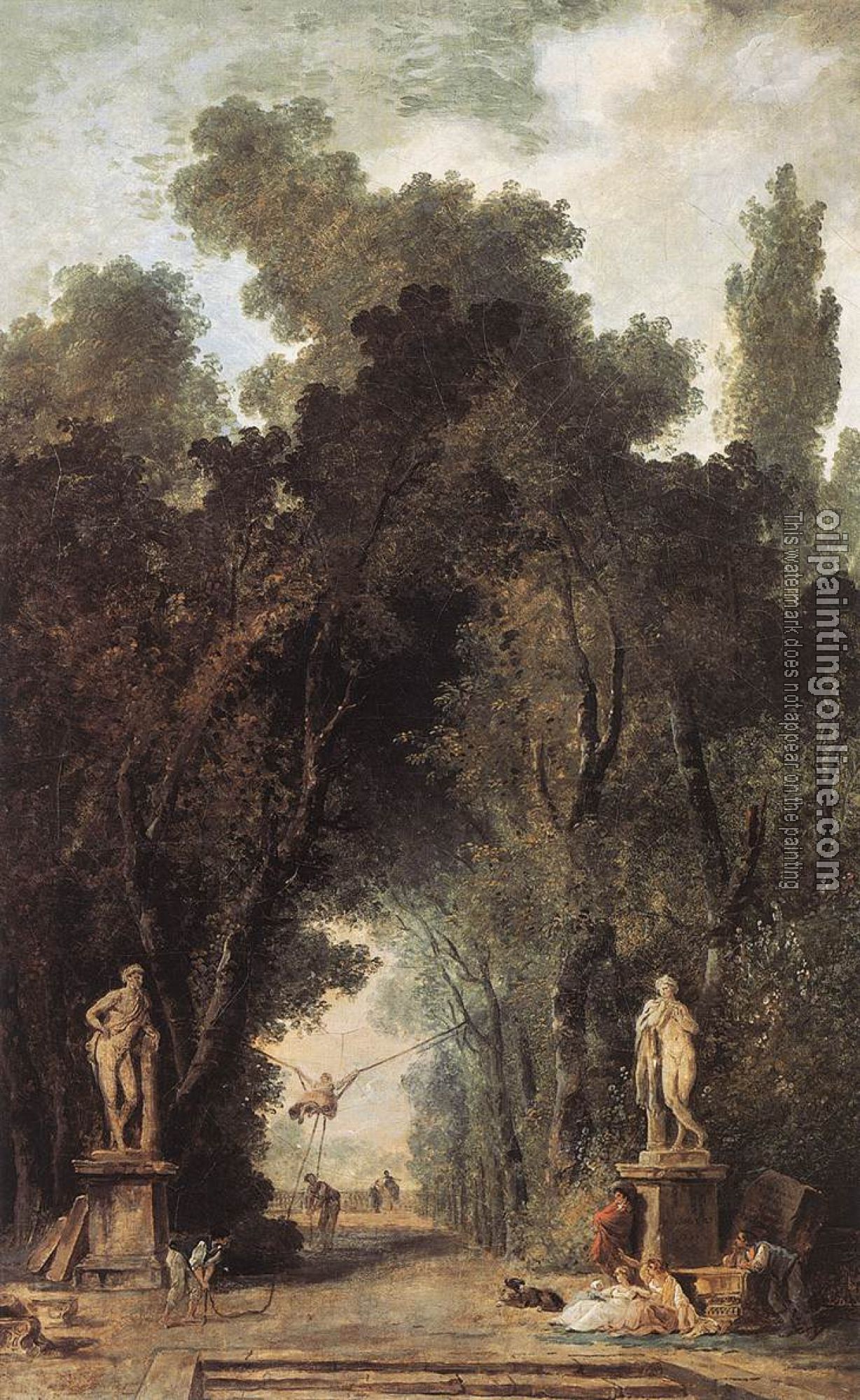 Robert, Hubert - Avenue in a Park